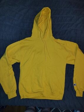 Yellow Champion Hoodie - Men's